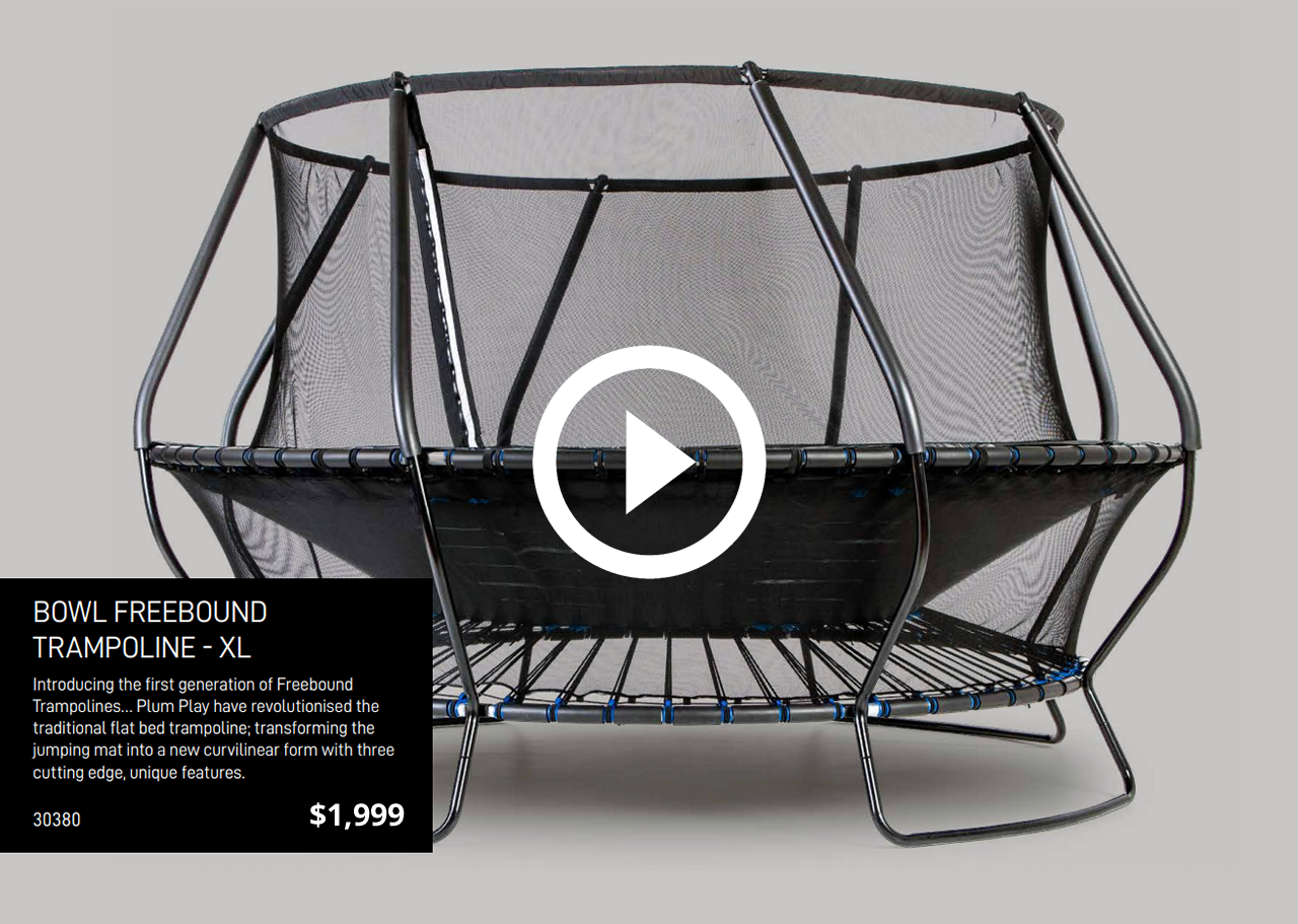 Plum Bowl Trampoline Main Image